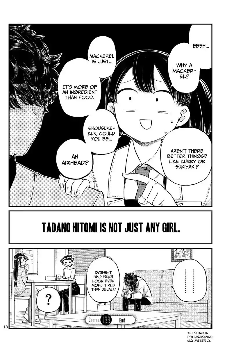 Komi-san wa Komyushou Desu Chapter 133 18